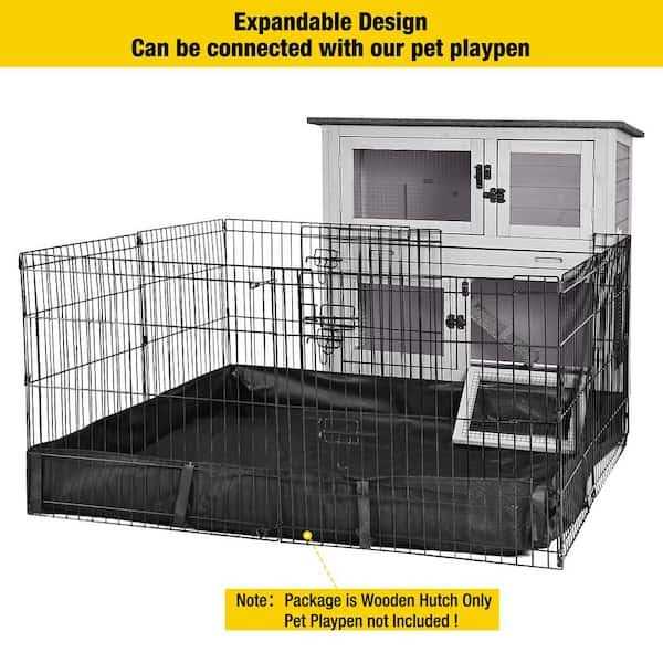 Bunny Hutch with Wheels M7165