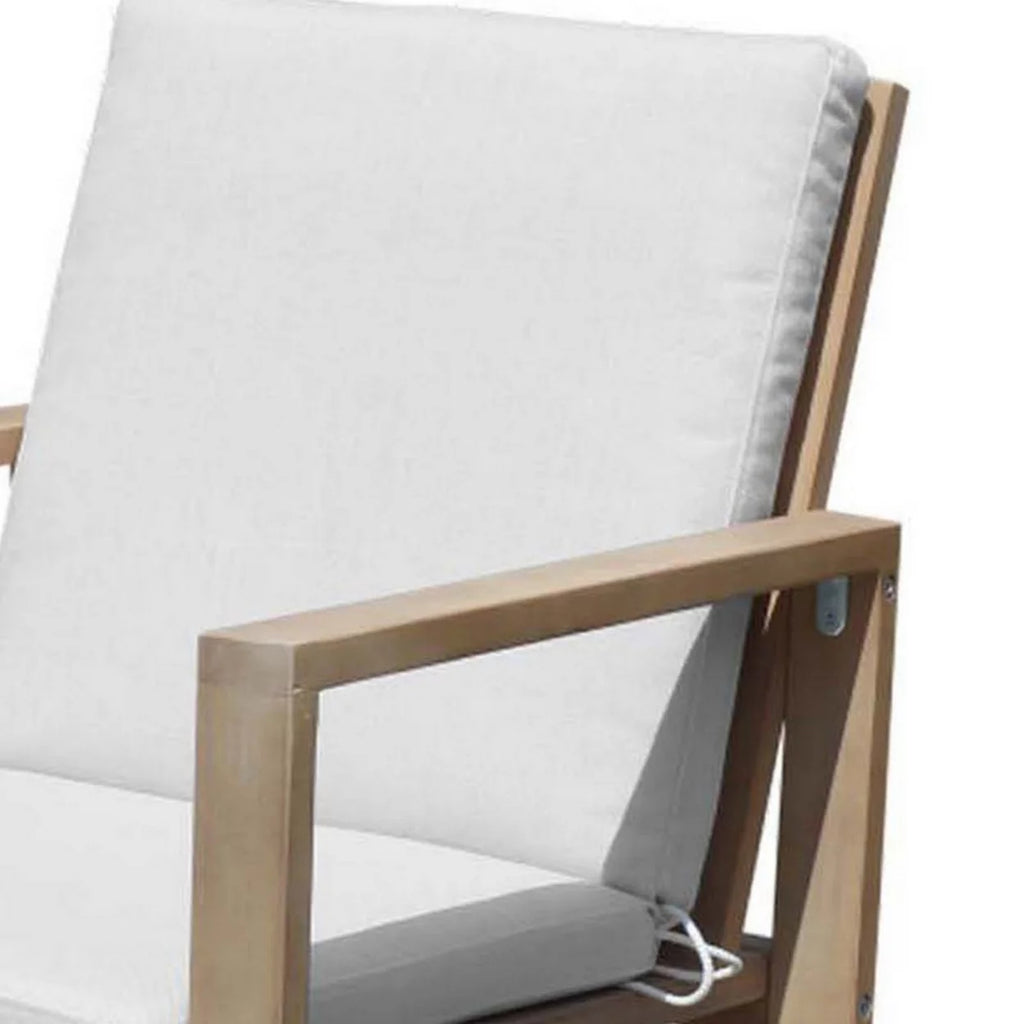 Natural Brown Eucalyptus Wood Dining Chair H213563