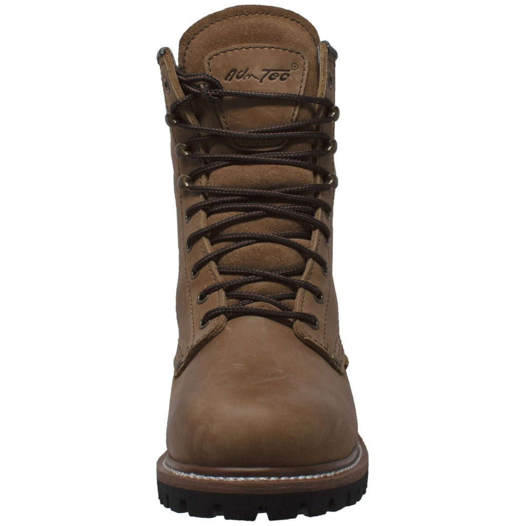 Waterproof Logger Brown Work Boots D449