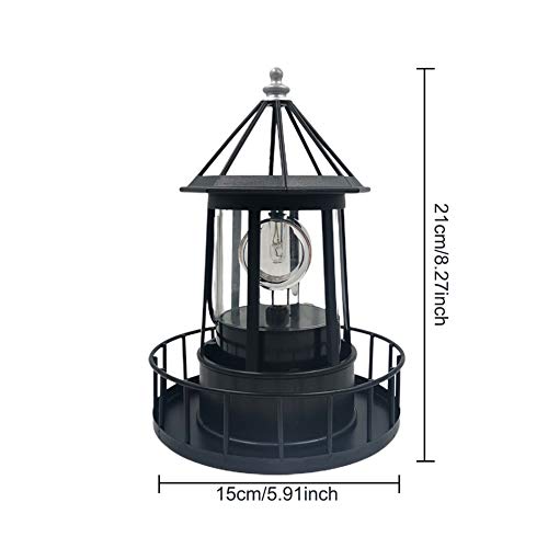 LED Solar Powered Lighthouse Waterproof Light K94916