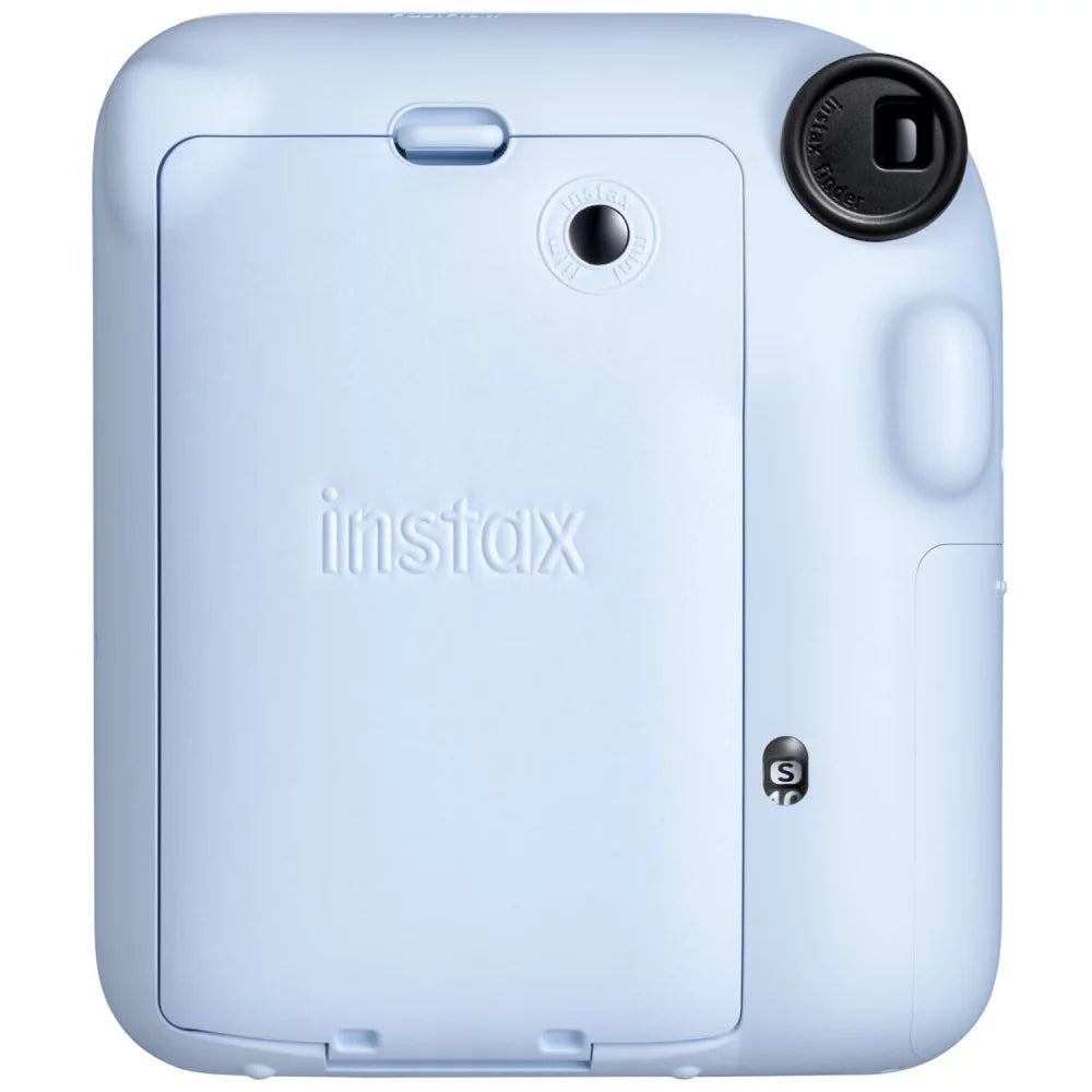 Pastel Blue Instant Film Camera with Case Batteries Lens Cleaning Kit V182485