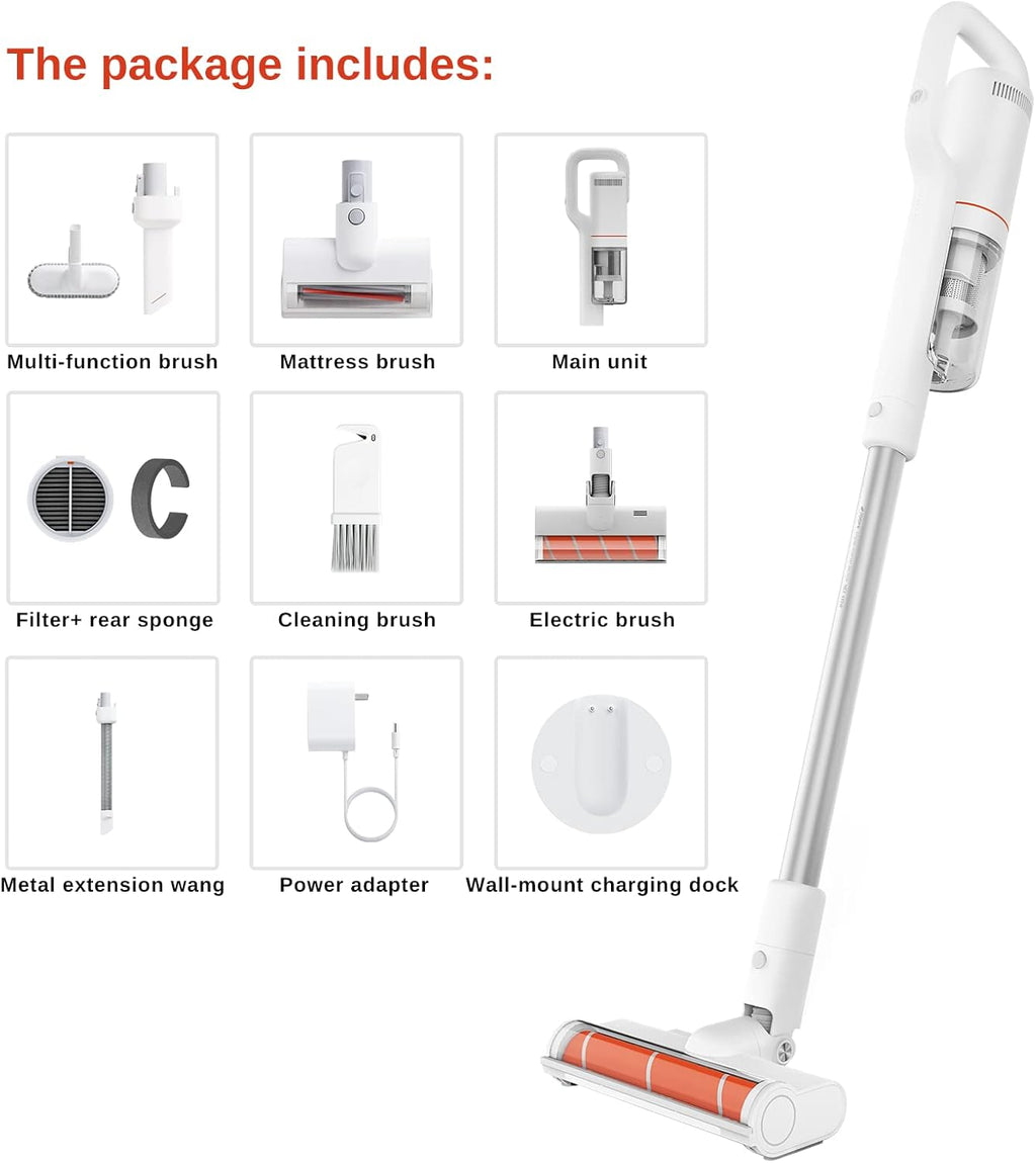 Cordless Stick Vacuum Cleaner, 23500Pa Suction, 60 Minutes Runtime, Lightweight Handheld Vacuum S413739