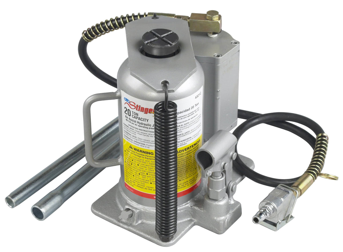 20 Ton Air Assist Hydraulic Bottle Jack K898