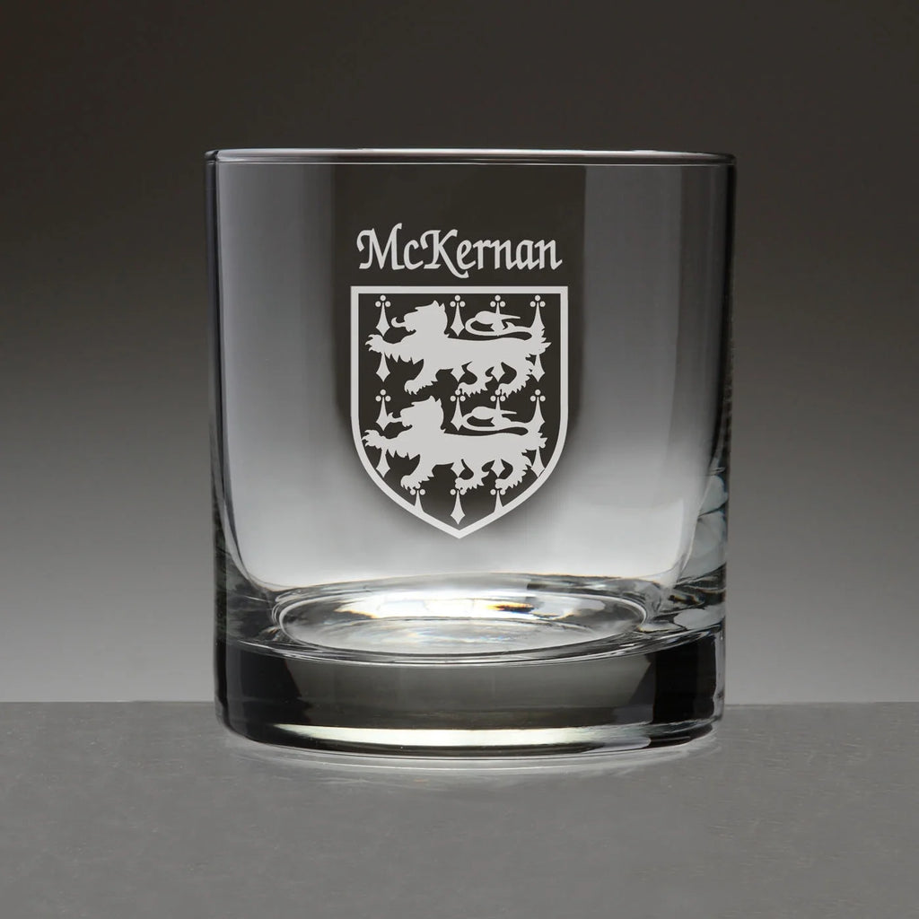 Irish Coat of Arms Tumbler Glasses Set of 4 W233