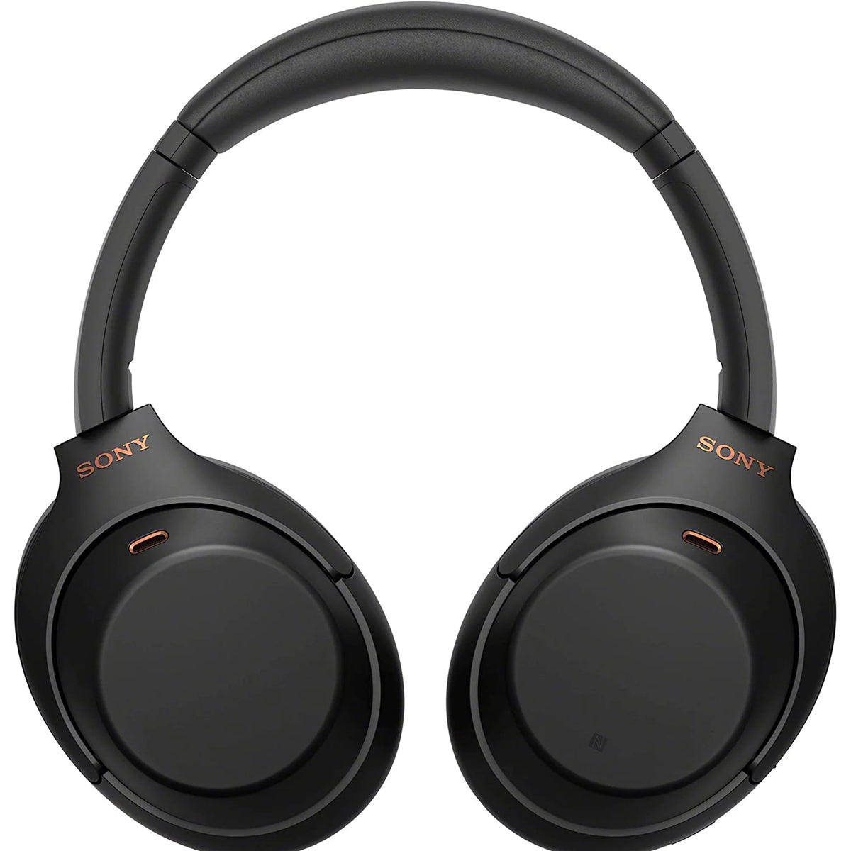 Black Wireless Noise-Canceling Over-Ear Headphones 7pc Bundle Z3719