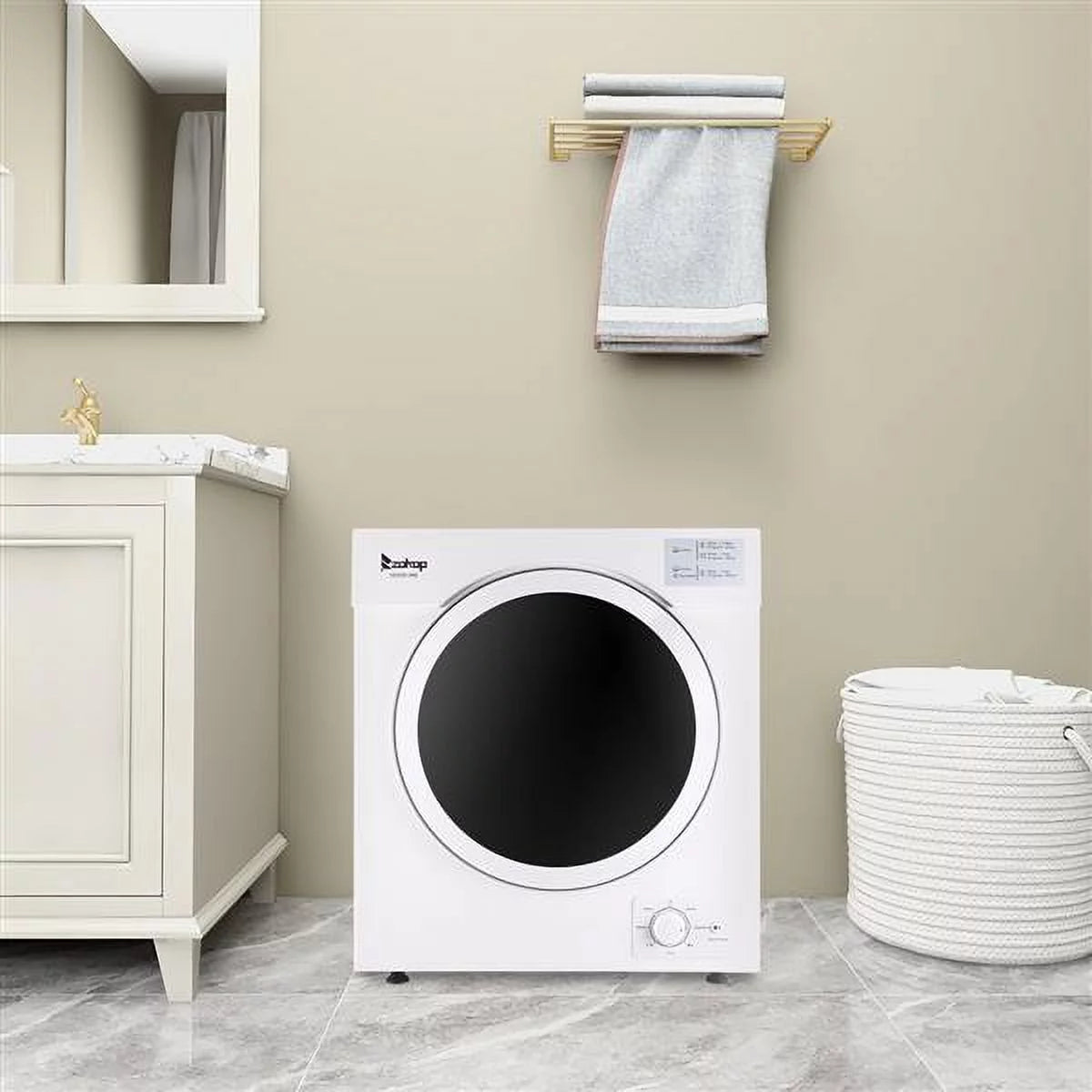 Cotton-White 5.5kg Drum Dryer G5181