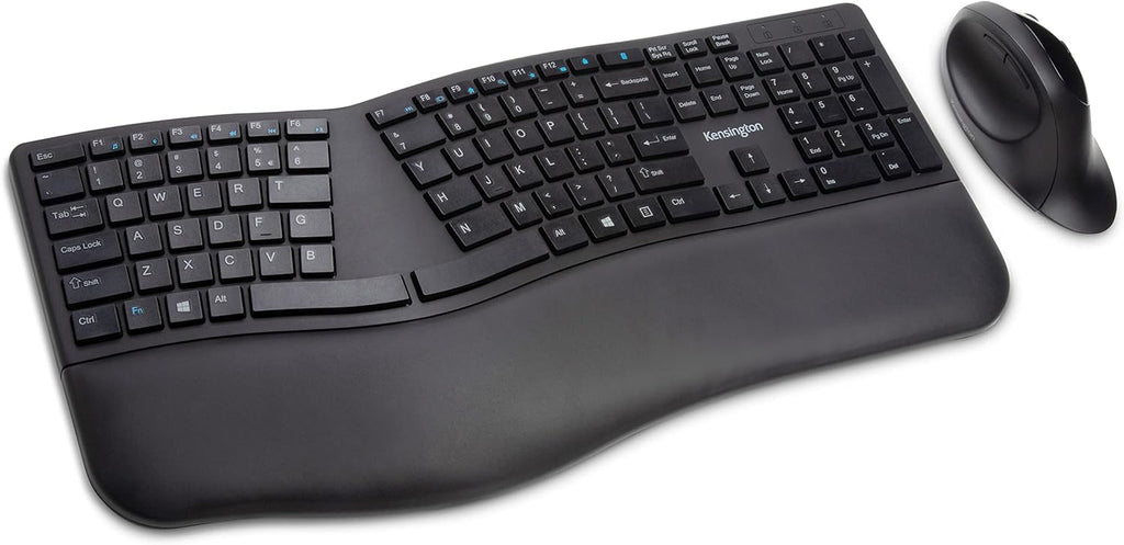 Black Ergonomic Wireless Keyboard Pack of 2 A60522