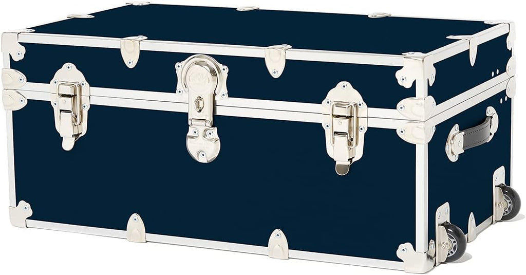 Large Storage Trunk with Mounted Wheels 32x18x14 V181