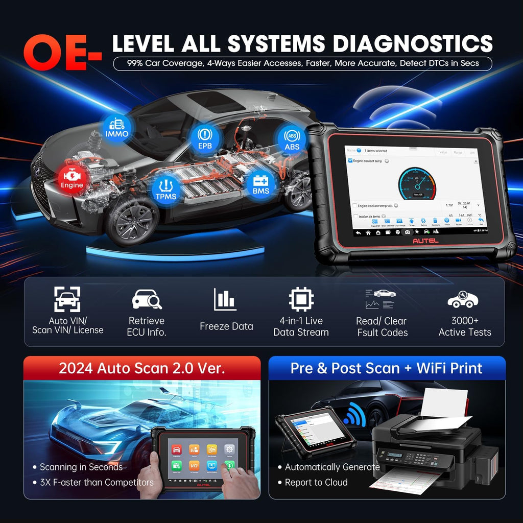 8in Bidirectional Diagnostic Tool V33281