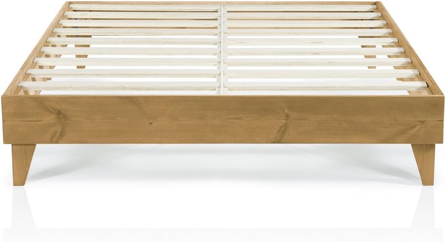 Queen Size Wood Platform Bed Frame A57329