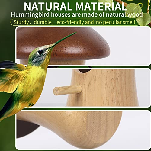 Hanging Hummingbird Nest Branches with Leaf (1 PCS) U31225