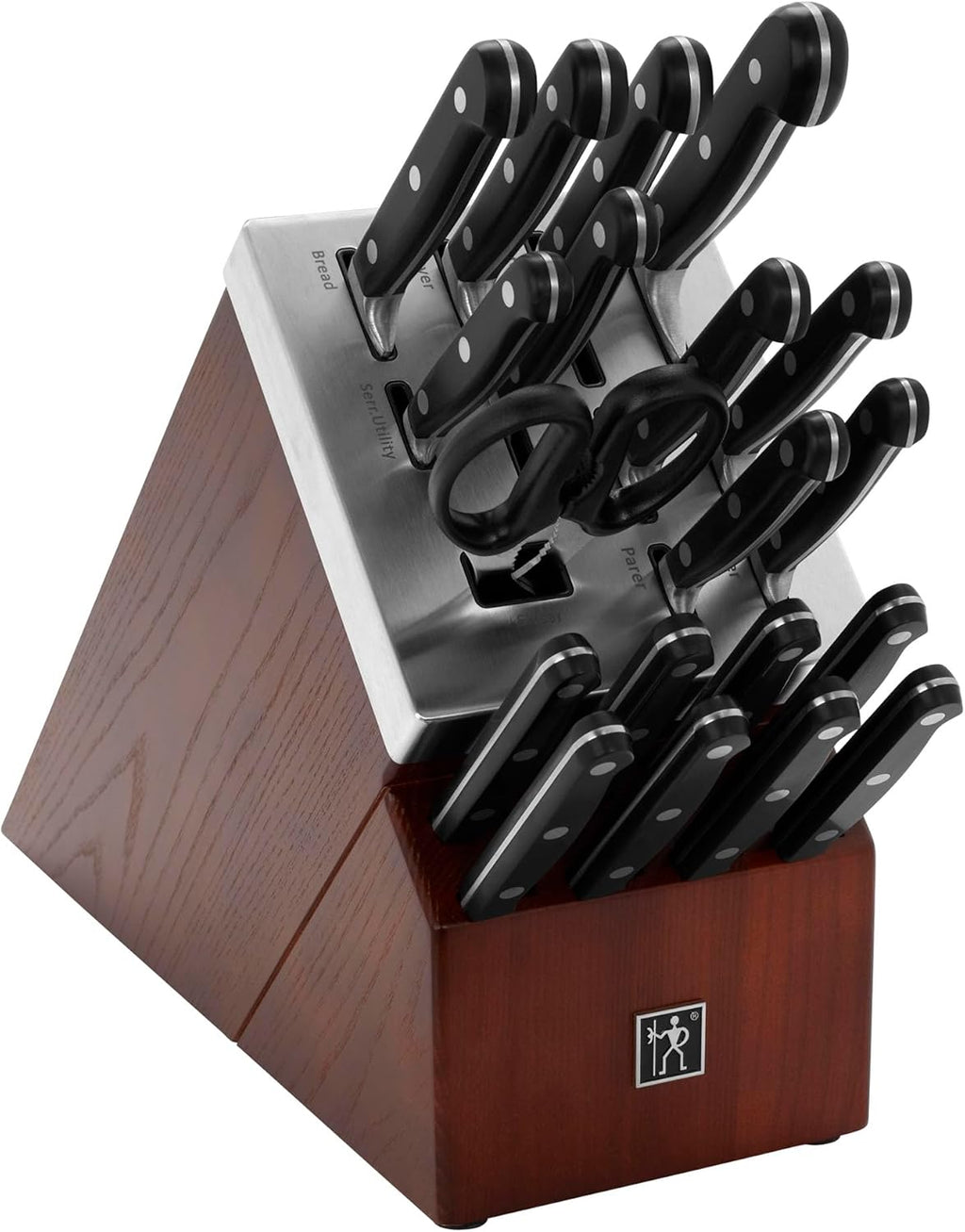 20-pc Self-Sharpening Knife Block Set S284