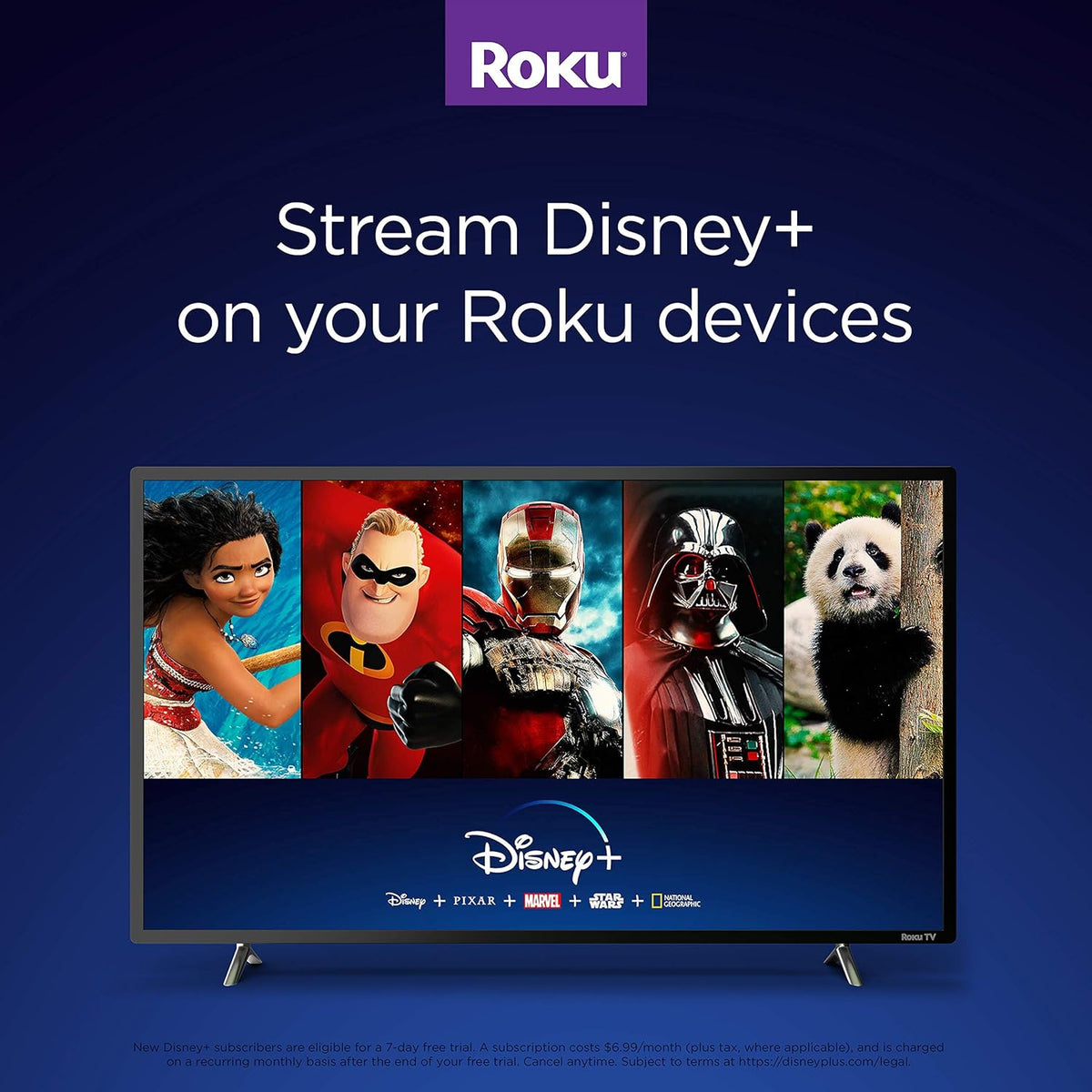 Black HD/4K/HDR Streaming Media Player with Remote and HDMI Cable E728