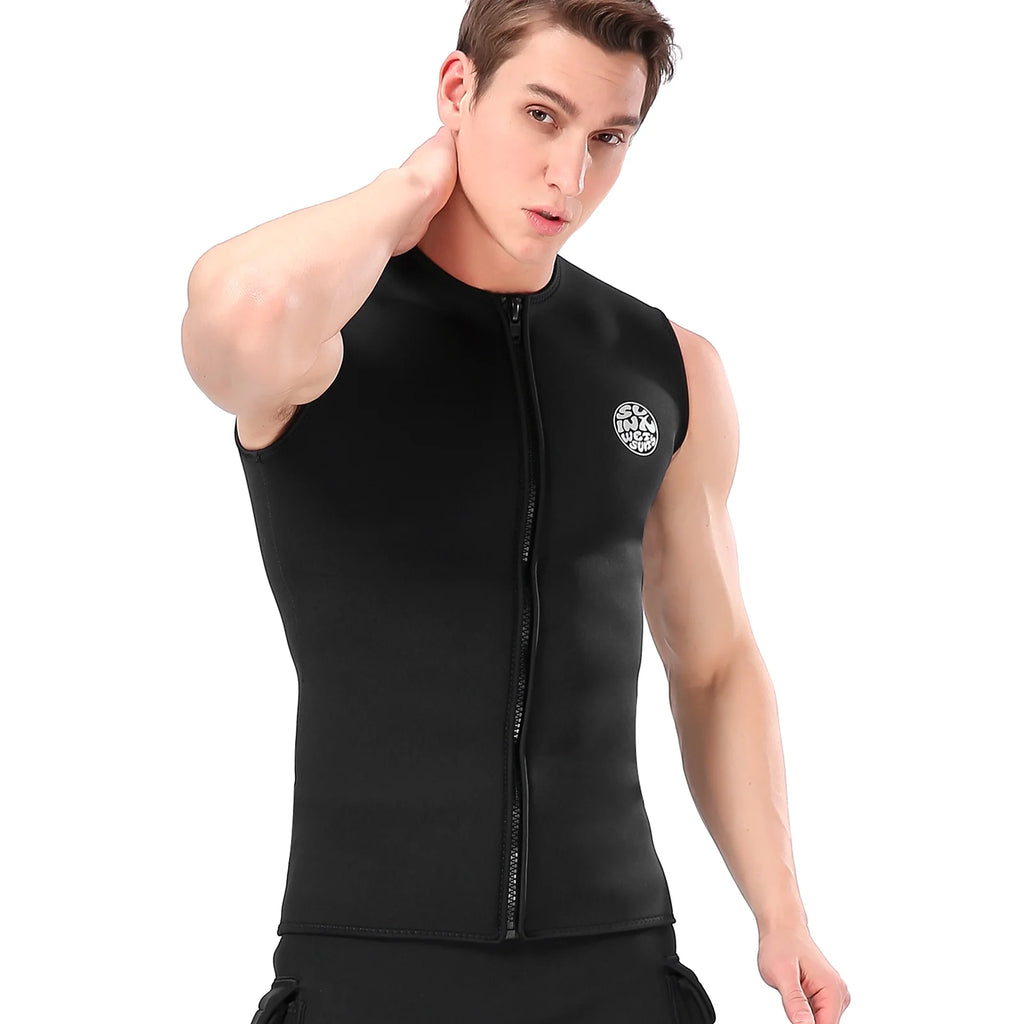 3mm Neoprene Sleeveless Wetsuit Vest L637