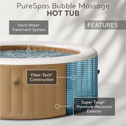 6 Person Capacity 85" x 28" Bubble Massage Spa Set C658