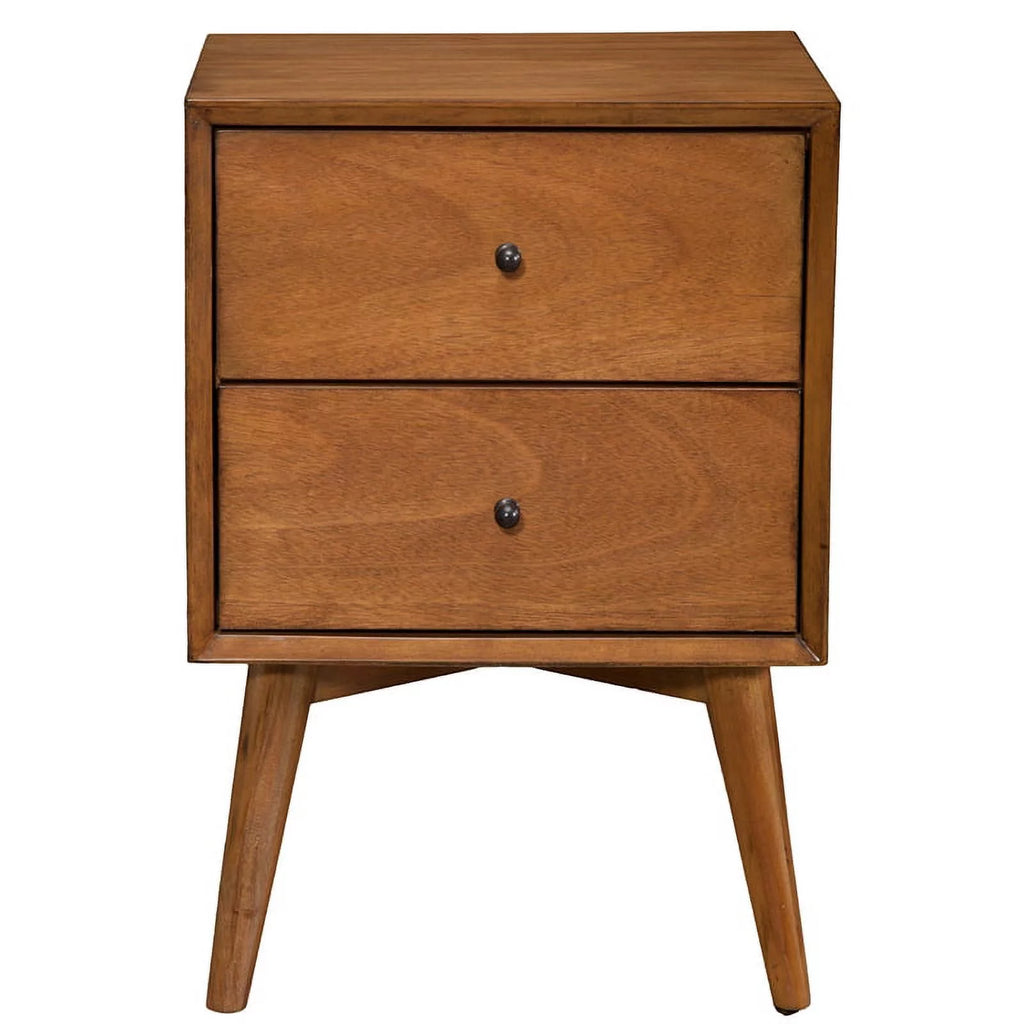 3 Piece Small TV Console Full Size Panel Bed & Nightstand I9652