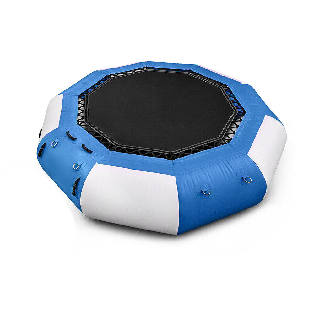 17Ft Inflatable Bouncer Trampoline Splash Padded Swimming Bouncing Floating Platform 400kg Load J838