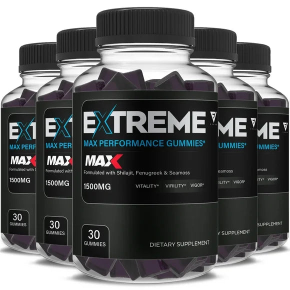 5 Pack Performance Gummies Supplement Z4190