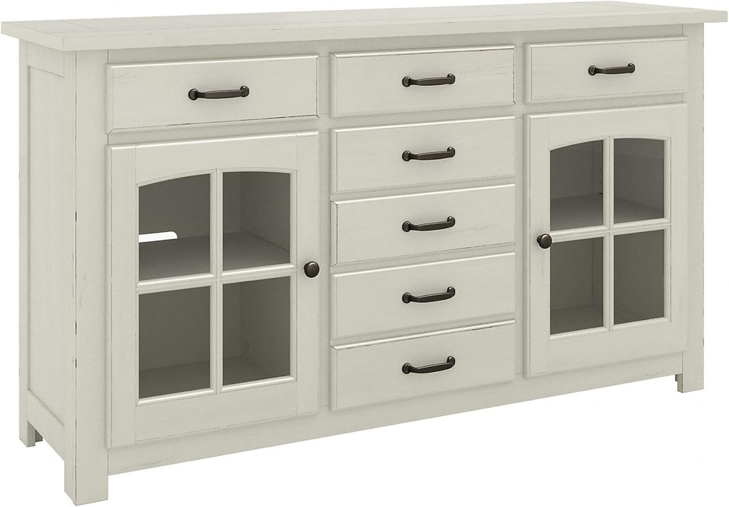 White 62W Buffet Cabinet D203774