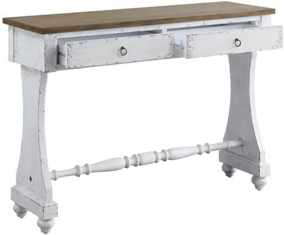 Antique White Console Table N692681