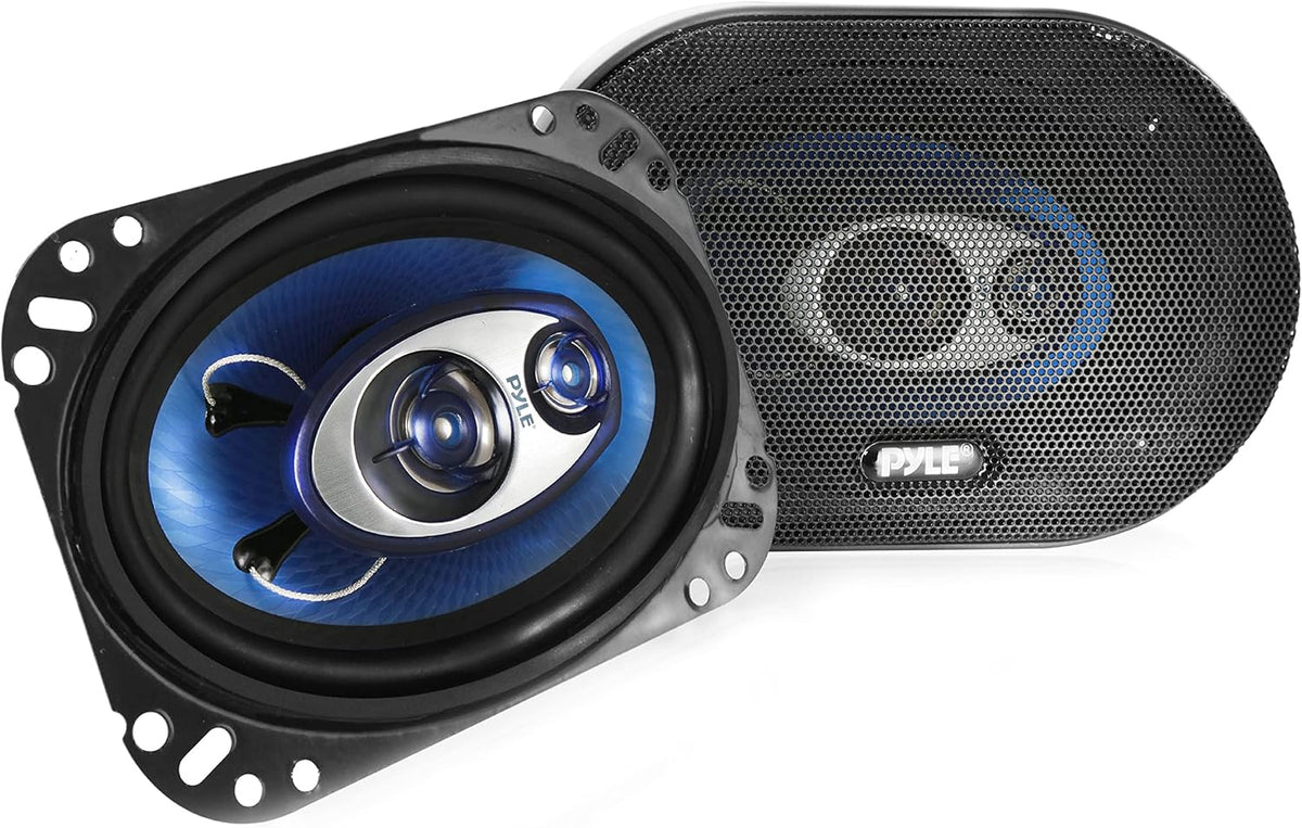 4'' x 6'' Three Way 240 Watt Car Speaker System N368804