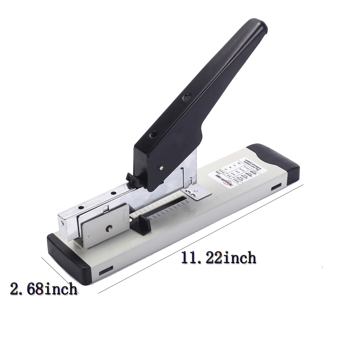 Heavy-Duty Stapler, 100-Sheet Capacity, 1000pcs Staples R668138