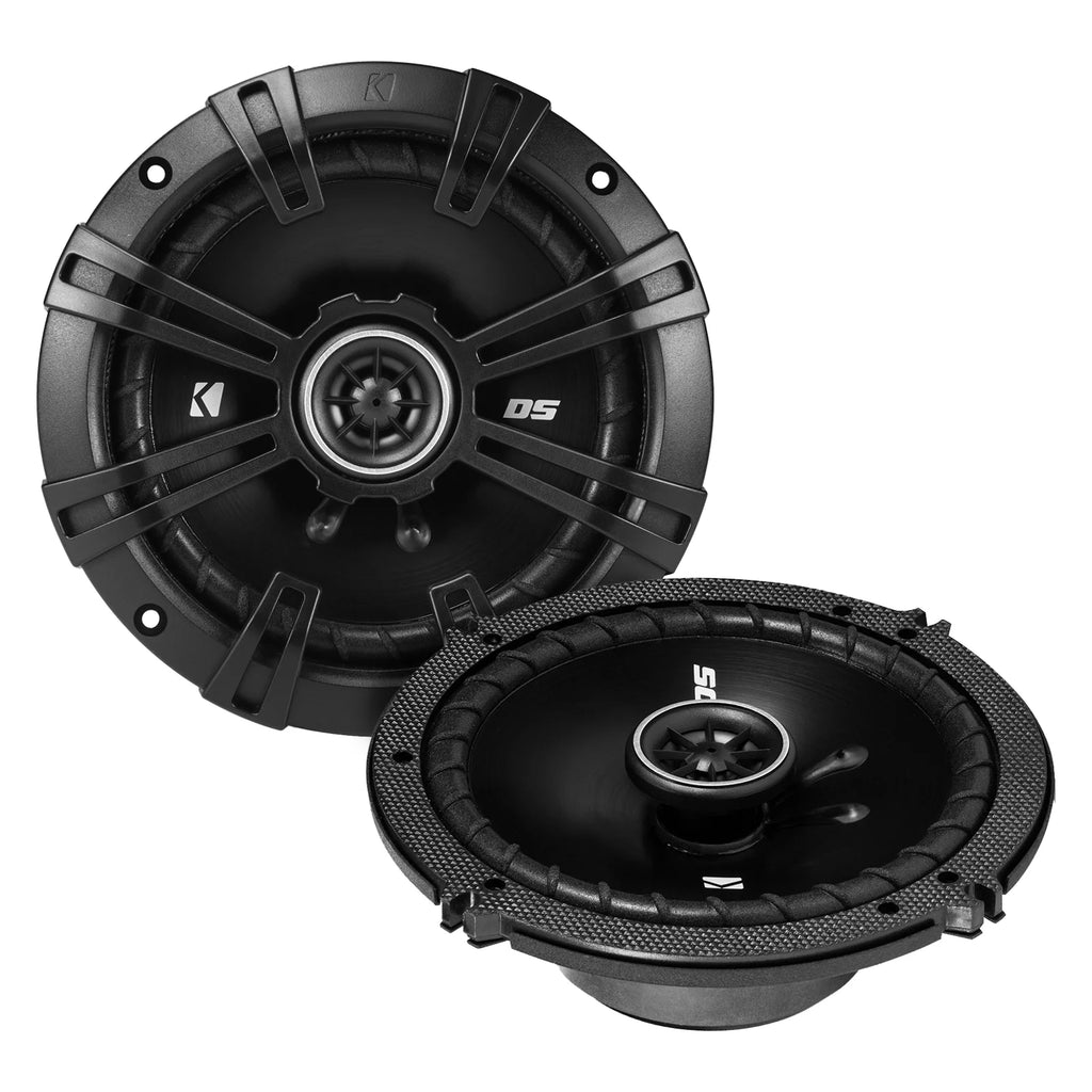 4x 6.5" 240 Watt 2-Way Coaxial Speakers, Speaker Harness, 16 Gauge 50 Foot Speaker Wire V8849