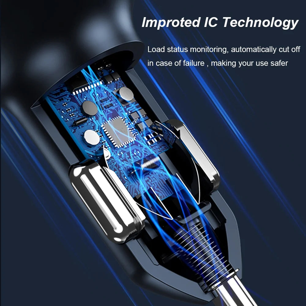 165W USB C Car Charger Adapter PD3.1 140W PD3.0 100W PPS45W QC5 M99764
