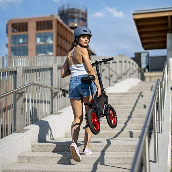 Folding Electric Bike with LCD Display, 40" x 20" x 37" L40062