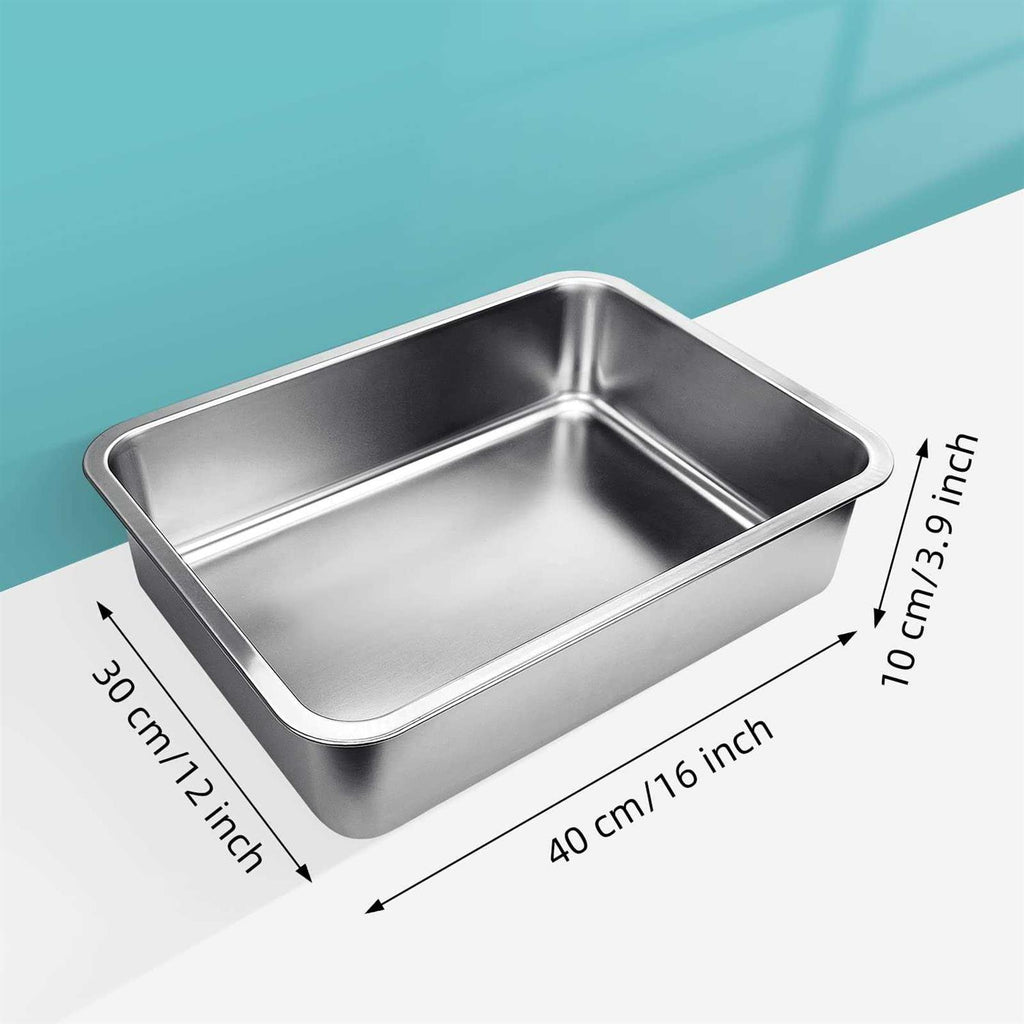 Stainless Steel Litter Box S4103