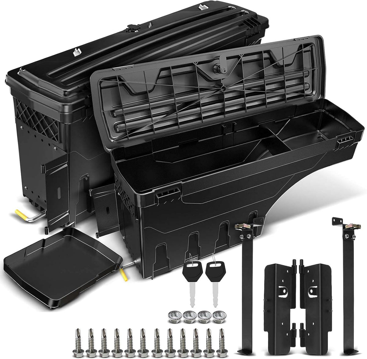 Lockable Truck Bed Storage Box Tool Box I623