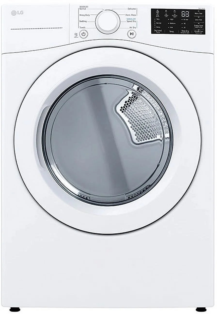 White Front Load Gas Dryer A322