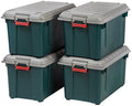 21 Gal Black 4 Pack Storage Bin W440668