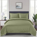100% Bamboo Duvet Cover King/Calking Sage B4086