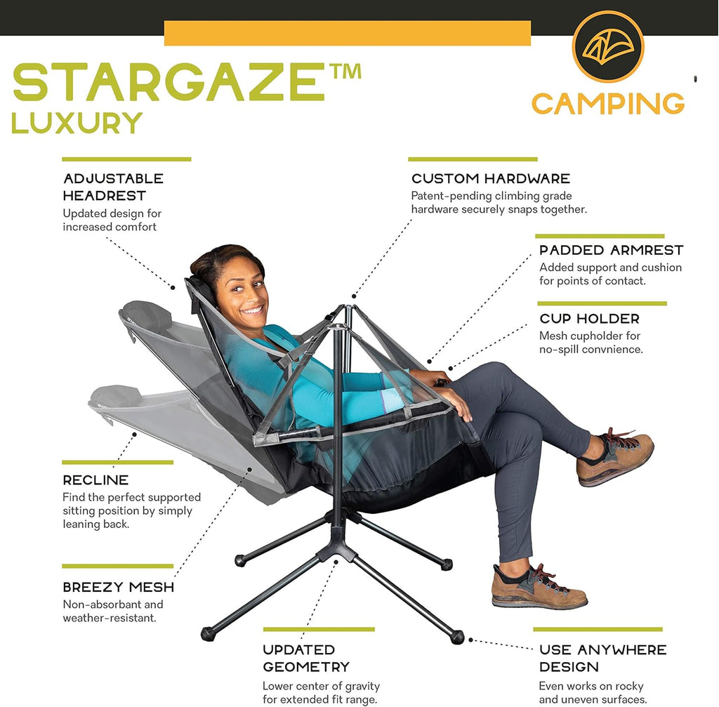 Luxury Recliner Camp Chair C2926
