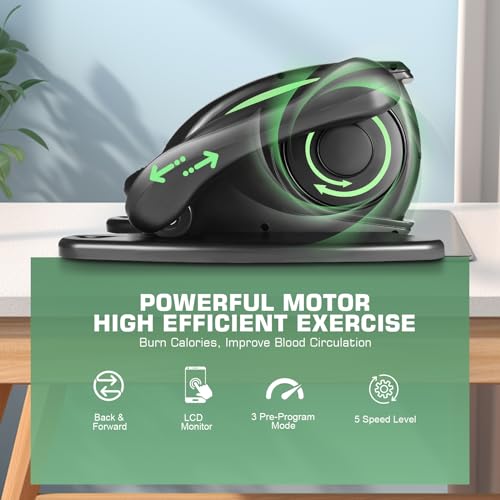 Electric Ellipse Leg Exerciser with Remote Control C9334
