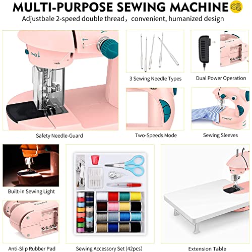 Mini Sewing Machine with Extension Table E7952