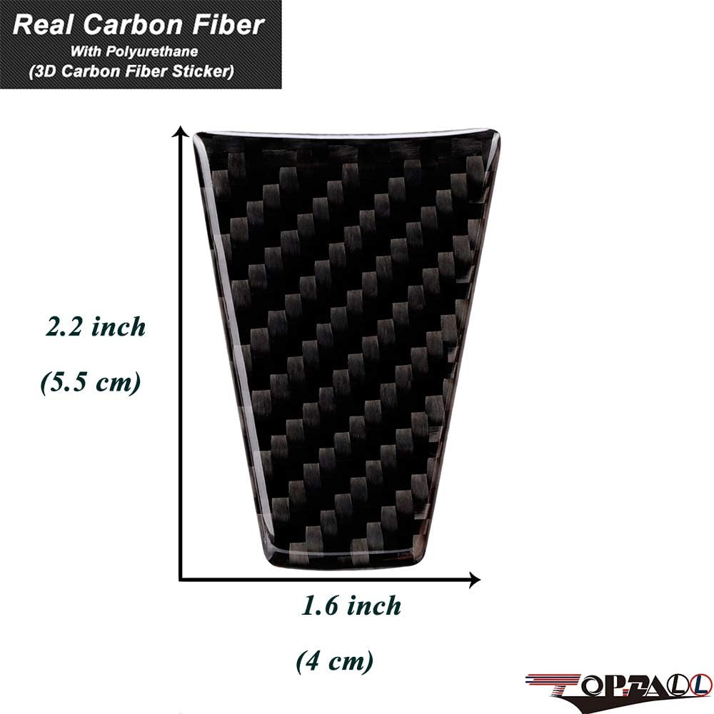 Carbon Fiber Steering Wheel Interior Sticker M1560