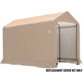 Replacement Cover Kit for Shed-in-a-Box 6 ft. x 10 ft. x 6 ft. 6 in. Heavy Duty PVC 14.5 oz. Tan B299