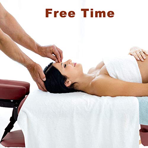 Portable Foldable Massage Table with Carry Case, Cream M3973