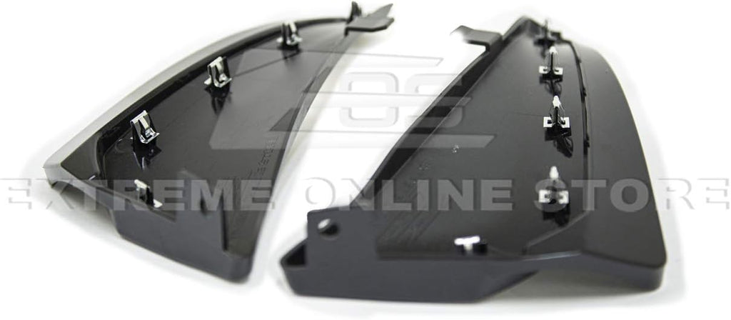 GM Factory XL Extended Style Painted Carbon Flash Metallic Rear Side Splash Guards Mud Flap Pair B33445