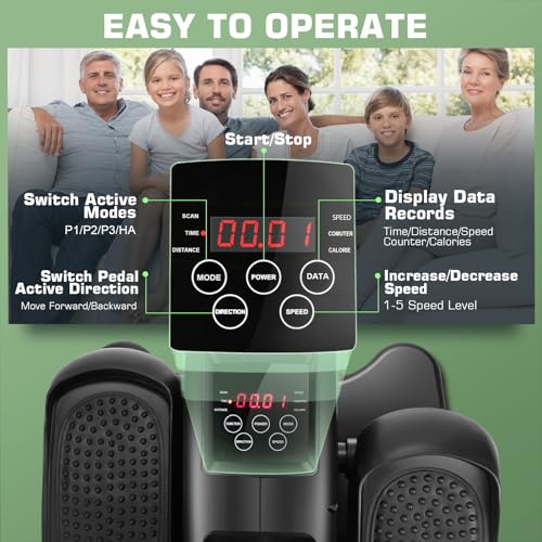 Electric Ellipse Leg Exerciser with Remote Control C9334