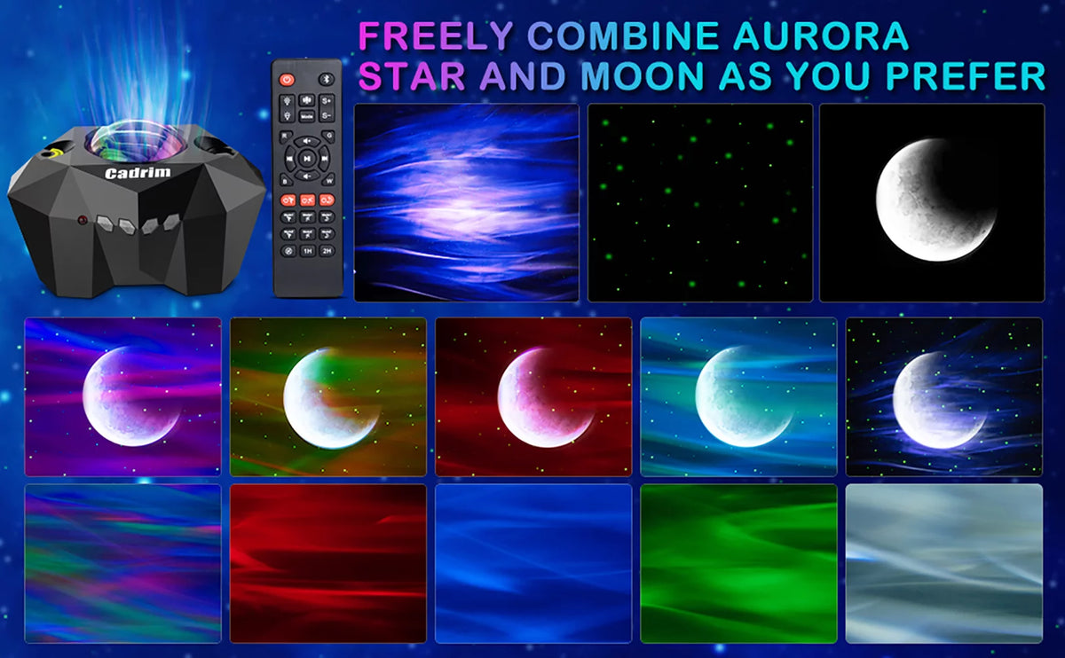 3 in 1 Northern Lights Projector F57572