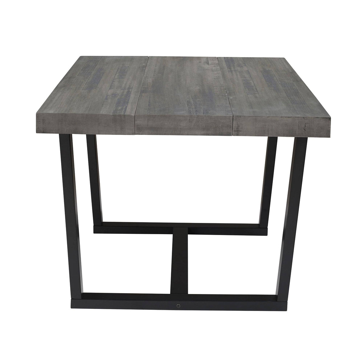 52-Inch Distressed Wood Dining Table V594
