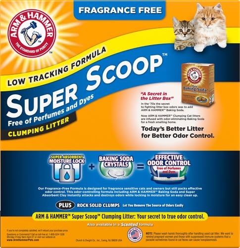 Fragrance Free Clumping Cat Litter 40lb Q373750