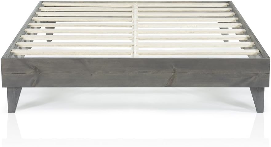 Queen Size Wood Platform Bed Frame A57329