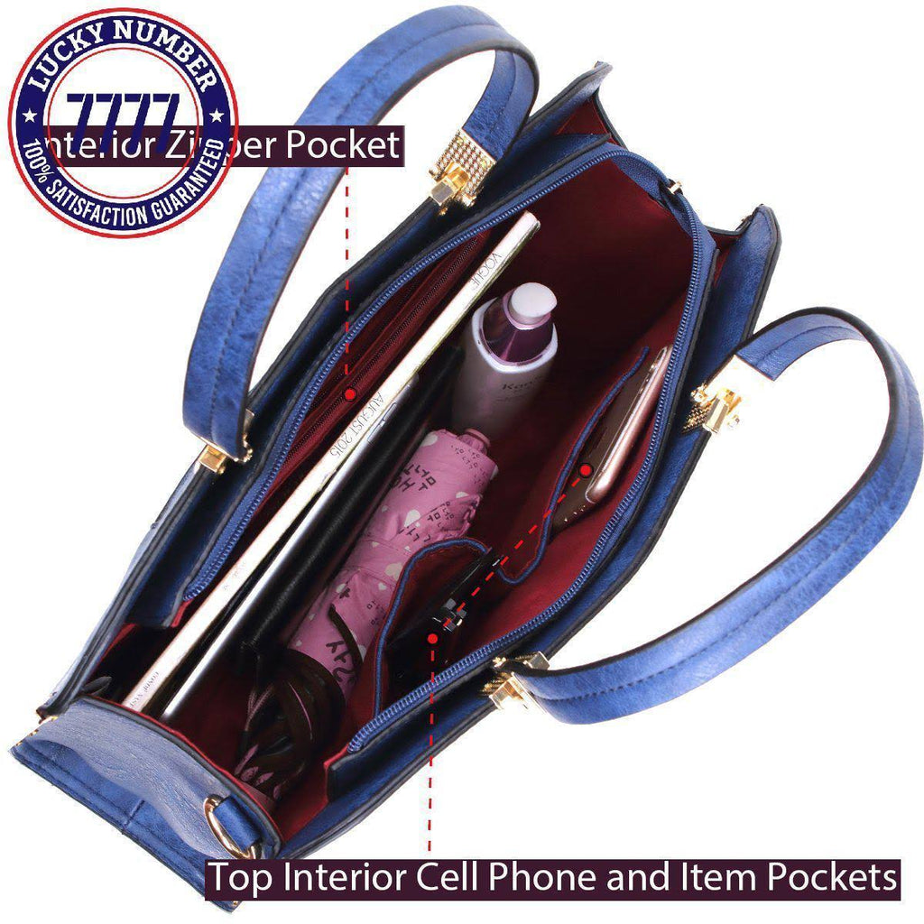 Black Laptop Briefcase Handbag with Matching Wallet Q41176