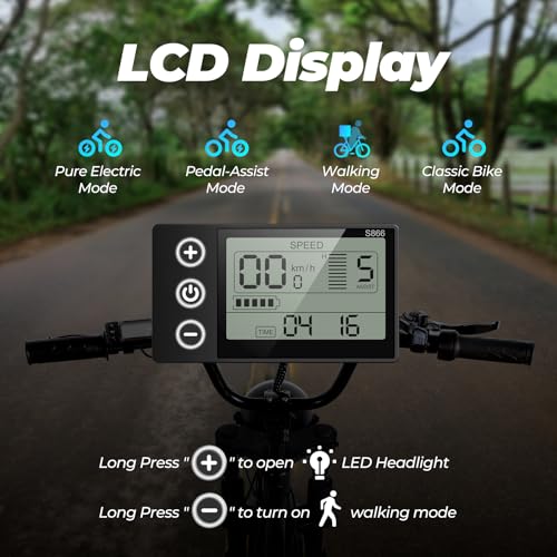 1500W 48V 15.6AH 20x4" Electric Bike S836