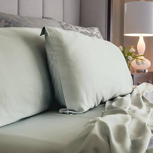 100% Bamboo Viscose Bed Sheet Set California King Sage R9392