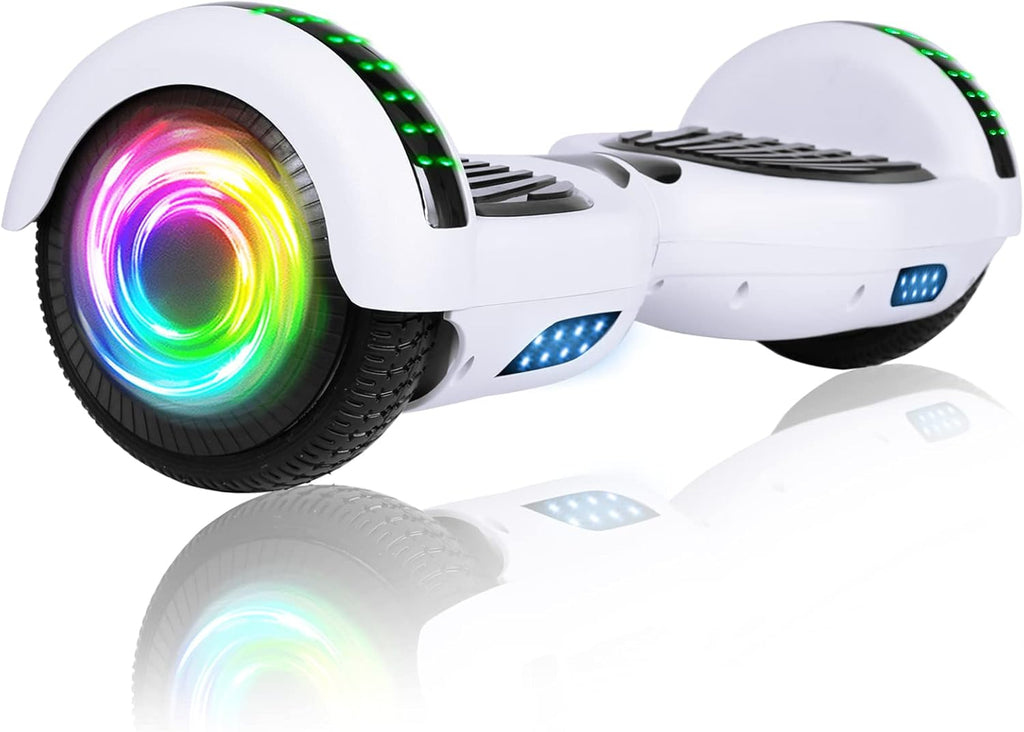 6.5" Two-Wheel Self-Balancing Hoverboard with Bluetooth Speakers and LED Lights S1660